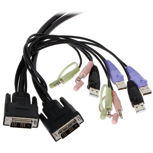 Перемикач DVI + USB CS-682