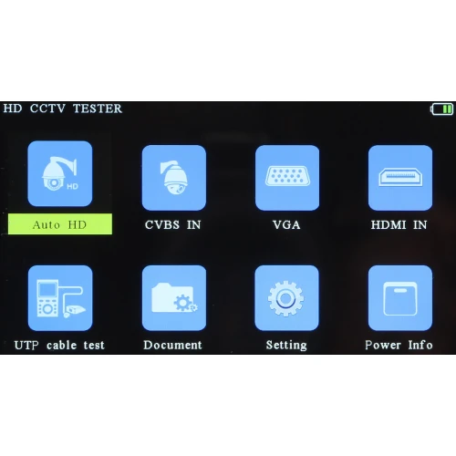 Монітор AHD, HD-CVI, HD-TVI, PAL MS-ACT50-4K 5 cali