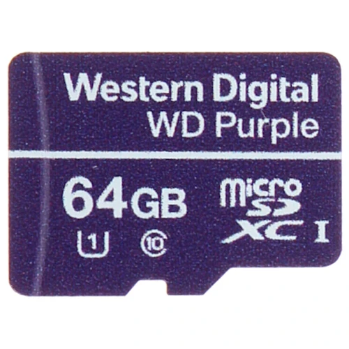 Карта пам'яті SD-MICRO-10/64-WD UHS-I sdhc 64GB Western Digital