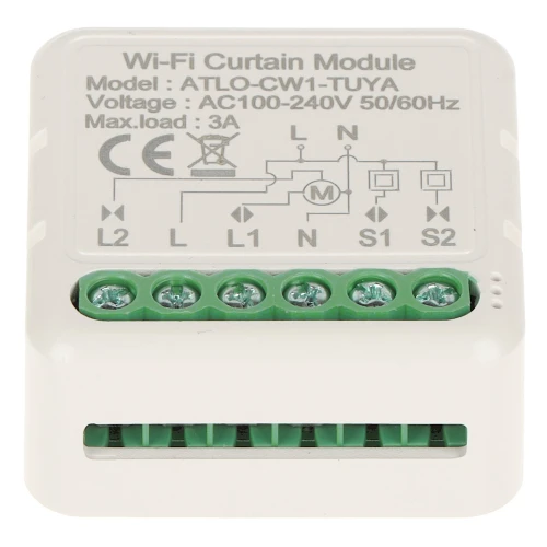 Інтелектуальний контролер ролет ATLO-CW1-TUYA Wi-Fi, Tuya Smart