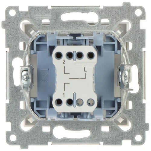 Прямий трипозиційний вимикач для керування ролетами DZW1K.01/11-SIMON54 250В 10А