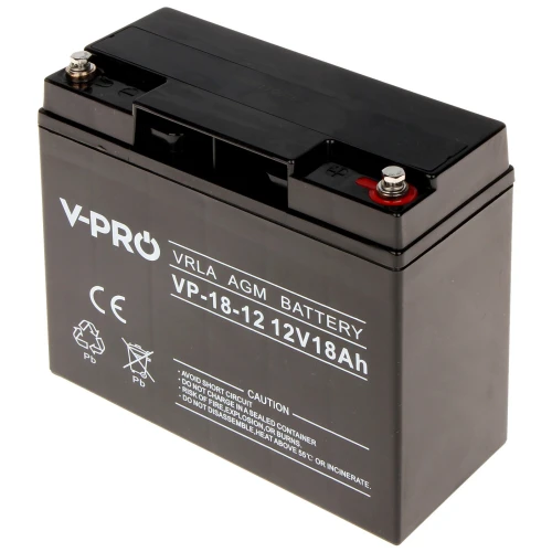 Акумулятор 12V/18AH-VPRO
