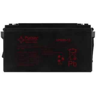 Акумуляторна батарея для буферних джерел живлення 65Ач/12В HPB65-12 PULSAR