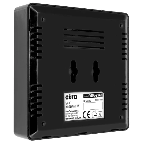 EURA IP BOX GATE VDA-99A3 EURA CONNECT - робота з 2 зовнішніми касетами, монітором і камерою
