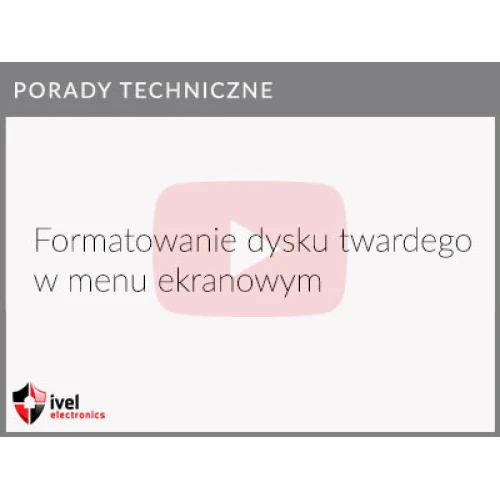 Як відформатувати жорсткий диск на відеореєстраторі Hikvision, друга версія меню