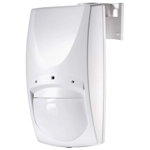 Czujnik ruchu z wbudowaną kamerą Vidicon Bond COLOR w kolorze białym, idealny do monitoringu wnętrz. Urządzenie łączy funkcję detekcji ruchu z rejestrowaniem obrazu w wysokiej rozdzielczości.