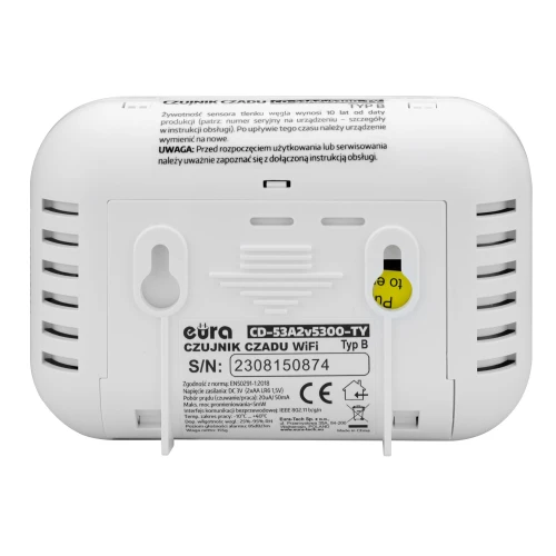 Бездротовий сенсор EURA WiFi CD-53A2v5300-TY