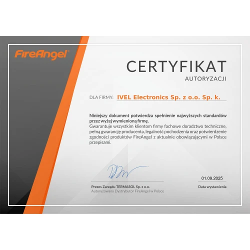 Димовий пожежний сповіщувач FireAngel ST-622-PLT