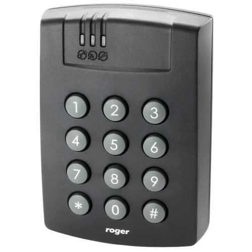 Комплект контролю доступу Roger Кодовий замок PRT64EM-G Безконтактна картка x10 Електромеханічна защіпка дверей Блок живлення