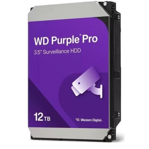 Жорсткий диск для відеоспостереження WD Purple Pro 12ТБ 3,5" SATA