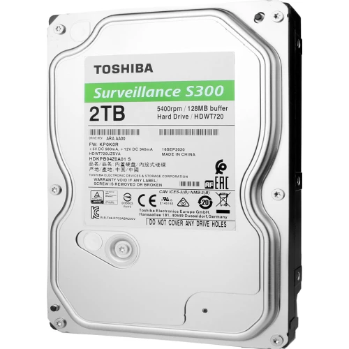 Диск для моніторингу Toshiba S300 Surveillance 2TB