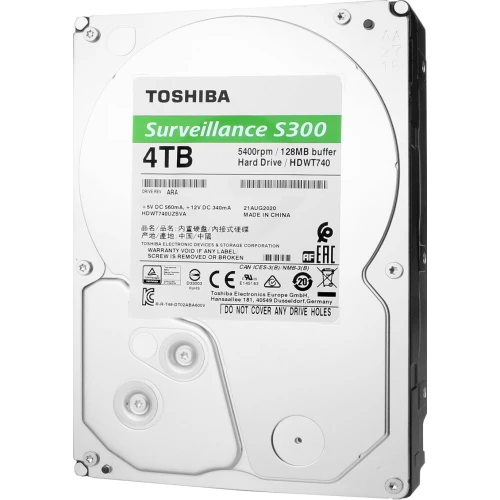 Диск для моніторингу Toshiba S300 Surveillance 4TB