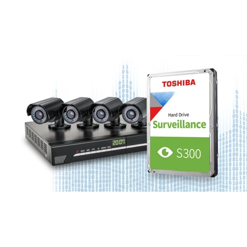 Диск для моніторингу Toshiba S300 Surveillance 1TB
