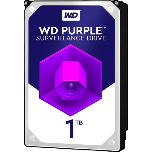 Жорсткий диск для відеоспостереження WD Purple на 1 ТБ
