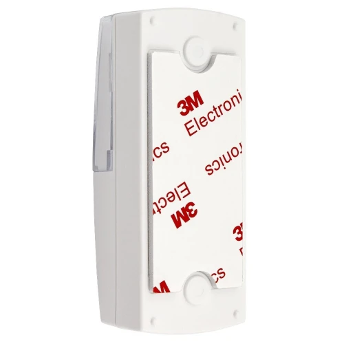 Бездротовий дверний дзвінок EURA WDP-05A3 - білий, кодовий, розширюваний, живлення 230 В/50 Гц