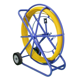 Extralink Pilot 13mm 100m | скловолокно FRP, діаметр 13 мм, довжина 100 м, жовтий
