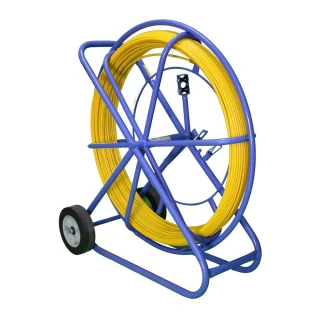 Extralink Pilot 10мм 150м | Склопластик FRP, діаметр 10мм, довжина 150м, жовтий