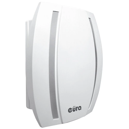 Двоколірний дверний дзвінок EURA DB-10G7 230V AC білий