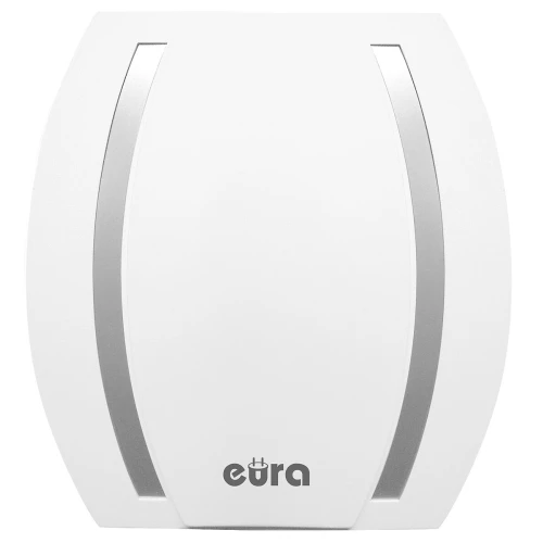 Двоколірний дверний дзвінок EURA DB-10G7 230V AC білий