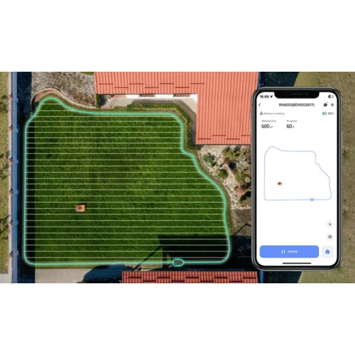 Робот-газонокосарка EZVIZ RM600 (CS-R64-A11) керування Bluetooth/Wi-Fi