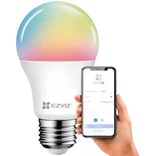 Інтелектуальна RGB-лампочка EZVIZ з регулюванням яскравості та зміною кольору
