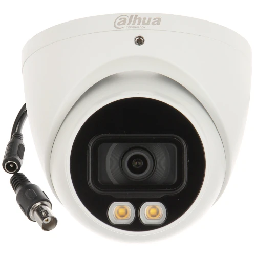 AHD, HD-CVI, HD-TVI, CVBS камера HAC-HDW1809T-A-LED-0280B Повнокольорова - 8.3Mpx 2.8mm DAHUA