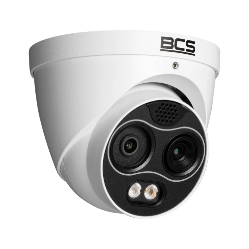 Тепловізійна IP-камера BCS-L-EIP242FR3-TH-AI(0202) 4 Mpx з об'єктивом 4 мм