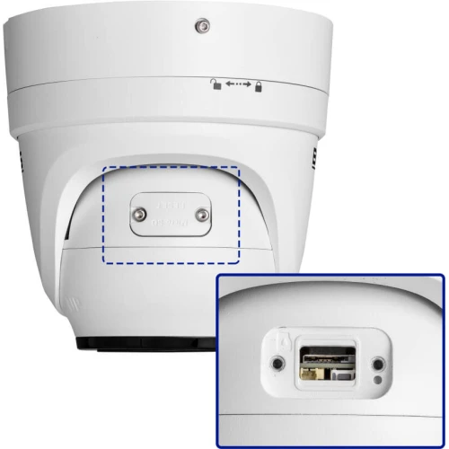 IP-камера BCS-V-EIP58VSR4-AI2 - 8Mpx, 4K UHD 2.8 ... 12mm BCS View