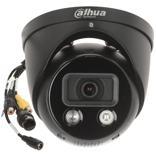 Повнокольорова IP-камера IPC-HDW3549H-AS-PV-0280B-S4-BLACK TiOC - 5 Мп 2.8 мм DAHUA
