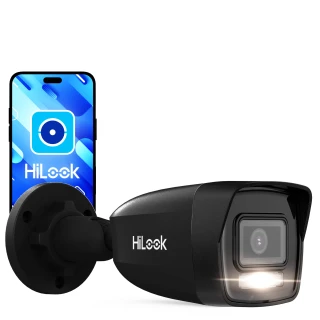IP-камера IPCAM-B4-30DL Black 4Mpx Smart Hybrid-Light 30m HiLook by Hikvision