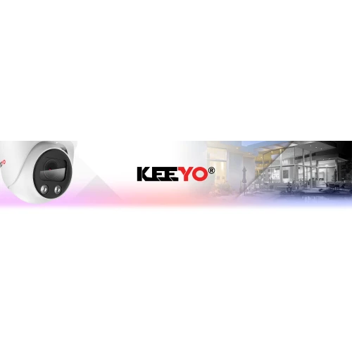 Мережева IP-камера KEEYO LV-IP8M3AF 8Mpx IR 30m 