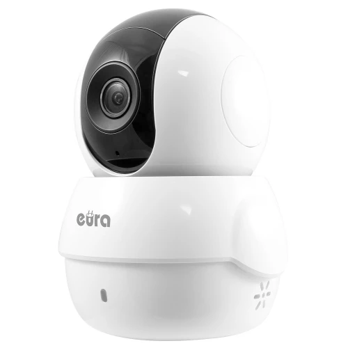 IP-камера EURA IC-80H3 WiFi - бездротова, внутрішня, PT, 2.0 Мп, підтримка SD-карт