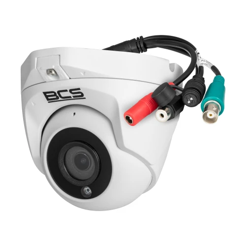 BCS-DMQ3503IR3-B(II) 5Мп купольна камера з інфрачервоним підсвічуванням 4в1 CVBS AHD HDCVI TVI