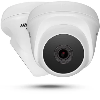 Купольна аналогова AHD CVI TVI камера Hikvision Hiwatch HWT-T110 4в1 для відеоспостереження за школою-дитсадком 