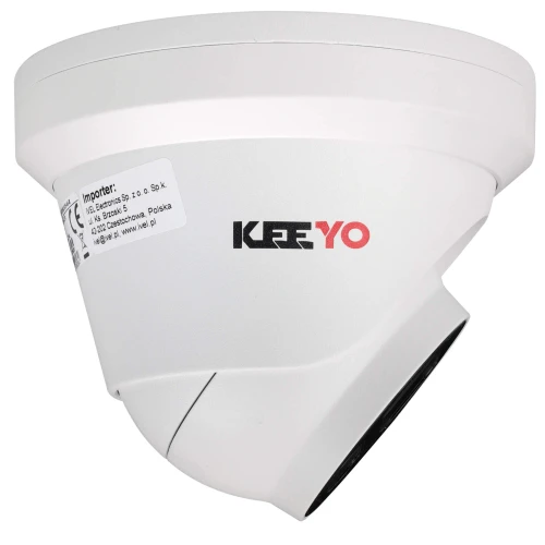 Купольна IP-камера KEEYO LV-P-IP5M25DF-Ai-B 5Mpx IR 25m 