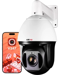IP-камера поворотна KEEYO LV-V-IP5M80PTZ-X36 5Mpx, 36x зум, ІЧ 120м