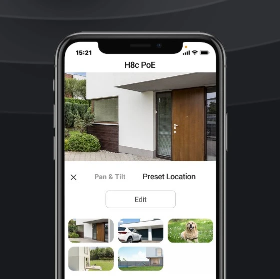 Kamera obrotowa PoE EZVIZ H8c 2K Inteligentna detekcja, śledzenie