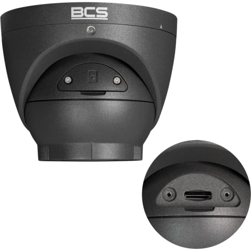 Купольна IP-камера BCS-P-EIP28FSR3L2-AI2-G 8Mpx