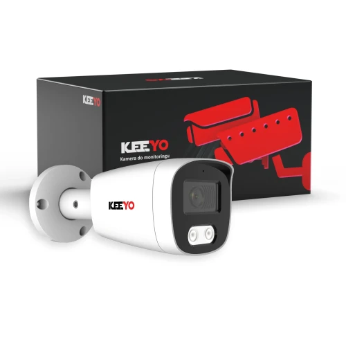 IP-камера трубчаста KEEYO LV-V-IP8M25TF-B-II 8Mpx IR 25m