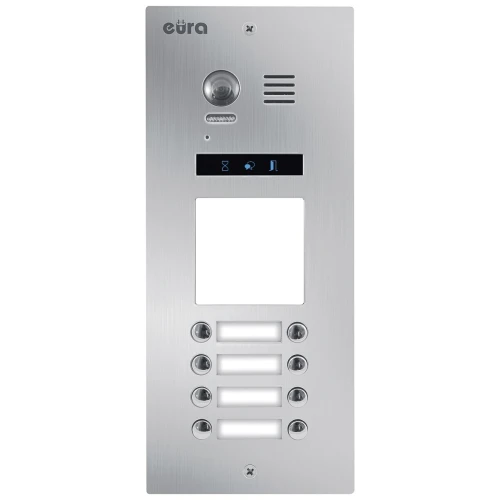 Модульна зовнішня касета EURA VDA-96A5 2EASY+ 1 рамка 8 кнопок