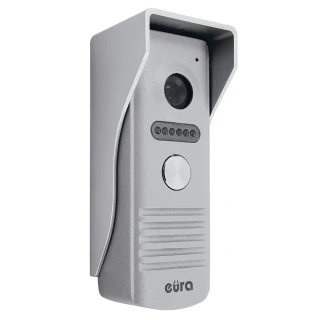 EURA VDA-13A3 EURA CONNECT односімейний вуличний модульний відеодомофон касетний, сірий, інфрачервоне світло