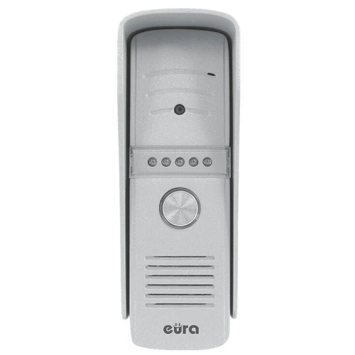 EURA VDA-79A3 EURA CONNECT односімейний вуличний модульний відеодомофон, сірий