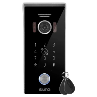 EURA VDA-51C5/N відеодомофон EURA VDA-51C5/N зовнішня касета - камера 1080p, зчитувач RFID