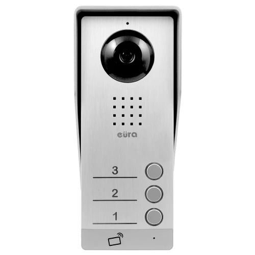 EURA VDA-93A3 EURA CONNECT касета для зовнішніх дверей - трисімейна, безконтактний зчитувач