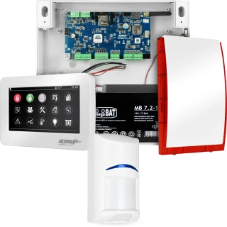 Сигналізація NeoGSM-IP, Біла, 1x датчик, GSM сповіщення, Wifi