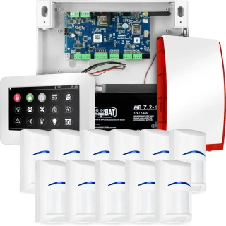 Комплект сигналізації Ropam NeoGSM-IP 11 датчиків Bosch Сенсорна клавіатура TPR-4WS Wifi GSM 