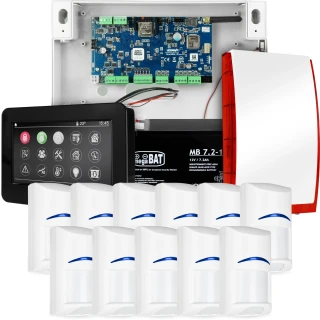 Комплект сигналізації Ropam NeoGSM-IP 11 датчиків Bosch Сенсорна клавіатура TPR-4BS Wifi GSM 