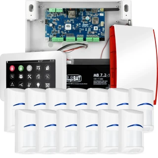 Комплект сигналізації Ropam NeoGSM-IP 13 x Датчик Bosch Сенсорна клавіатура TPR-4WS Wifi GSM 