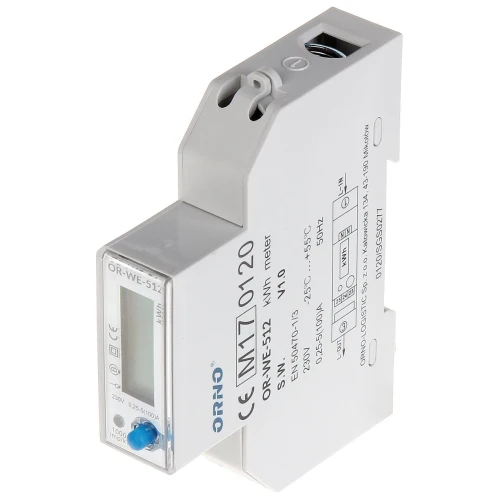 Однофазний лічильник електроенергії OR-WE-512 ORNO
