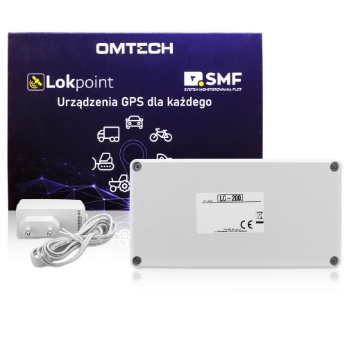 OMTECH LC-230 M-XT GPS локатор, 40000 мАг, Lokpoint, магніти, зарядний пристрій, передплачена картка